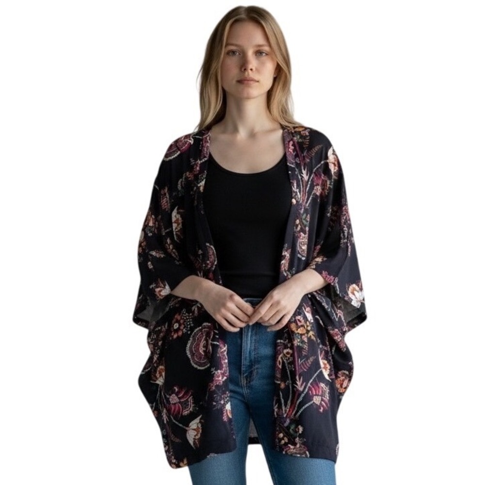 Soma Bliss Knit Kimono Size Small NWT